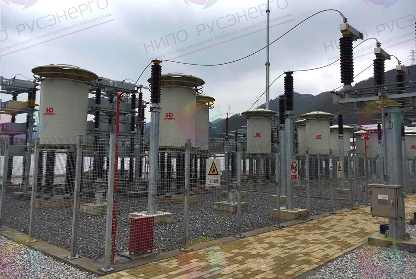 dempfiruyushchij reaktor 110 kv dlya kondensatorov